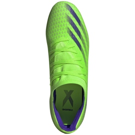 Scarpe da calcio Adidas X Ghosted.3 Fg verde EG8192 1