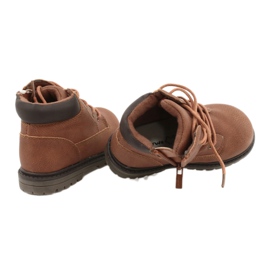 Apawwa Stivali marroni da bambino per bambini Stivali Moa marrone 4