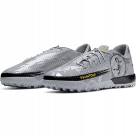 Nike Phantom Gt Scorpion Academy Dynamic Fit Tf DA2263 001 scarpe da calcio nero grigio 1