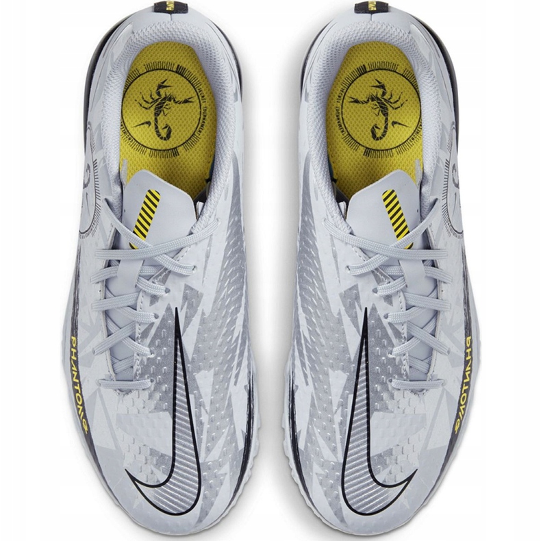 Scarpe da calcio Nike Phantom Gt Scorpion Academy Tf Jr DA2282 001 blu blu 1