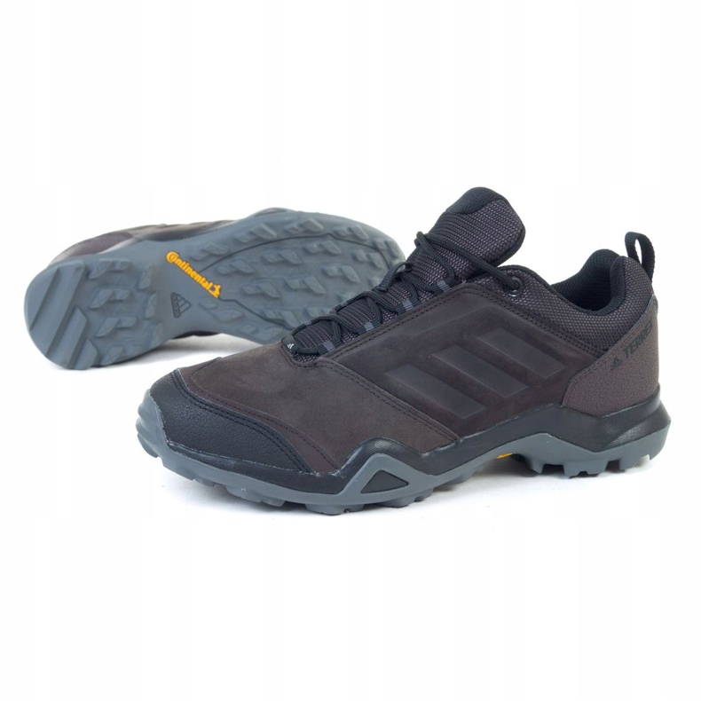 Scarpe Adidas Terrex Brushwood Leather M AC7856 marrone nero 1