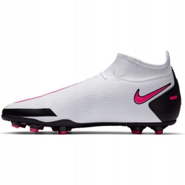 Nike Phantom Gt Club Df FG / MG CW6672 160 scarpe da calcio bianco bianco 1