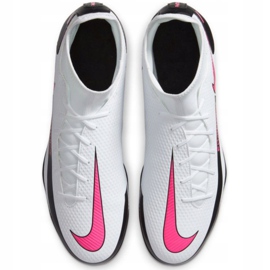 Scarpe da calcio Nike Phantom Gt Club Df FG / MG CW6672 160 bianco bianco 2