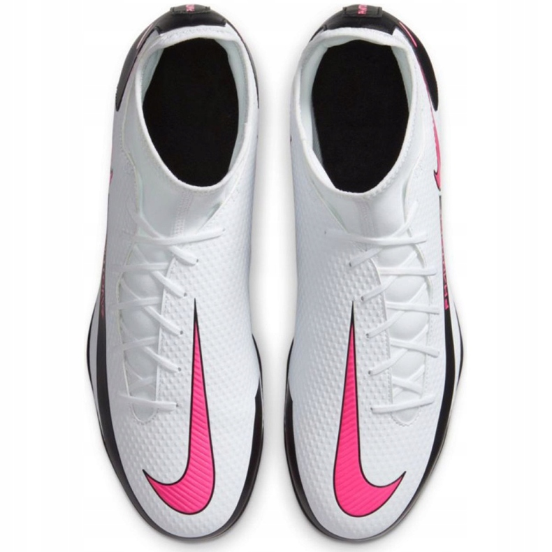 Nike Phantom Gt Club Df FG / MG CW6672 160 scarpe da calcio bianco bianco 2