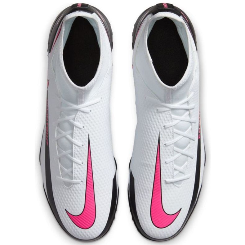 Scarpa da calcio Nike Phantom Gt Club Df Tf CW6670 160 bianco multicolore 2