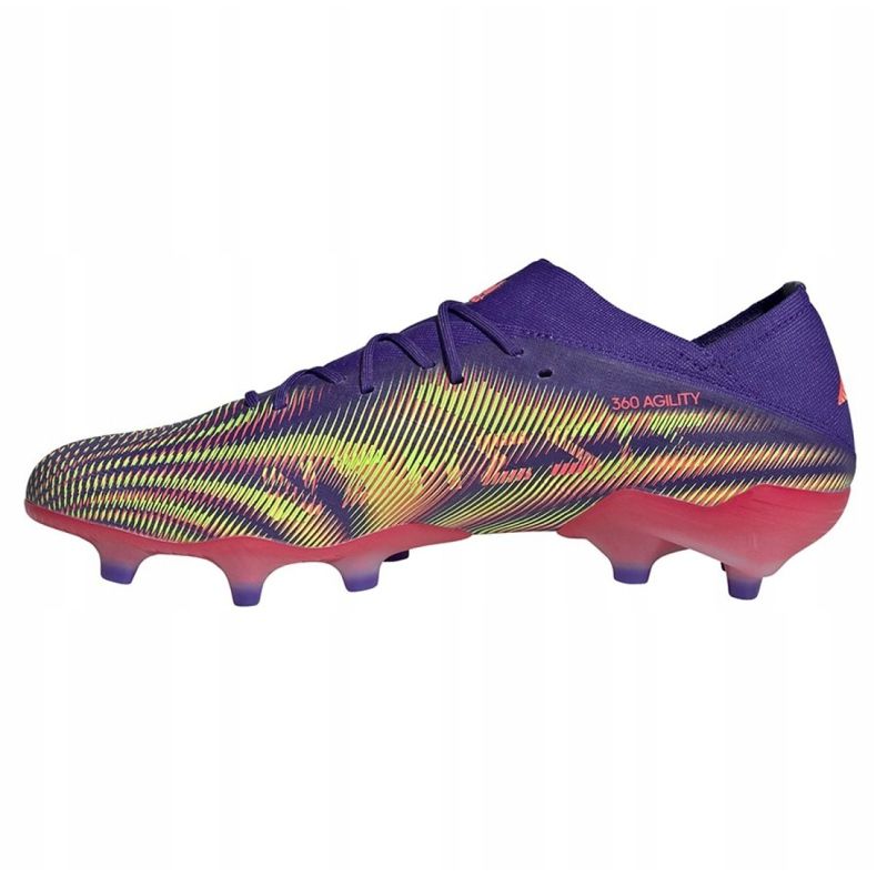 Scarpe da calcio Adidas Nemeziz .1 M Fg EH0760 viola viola 1