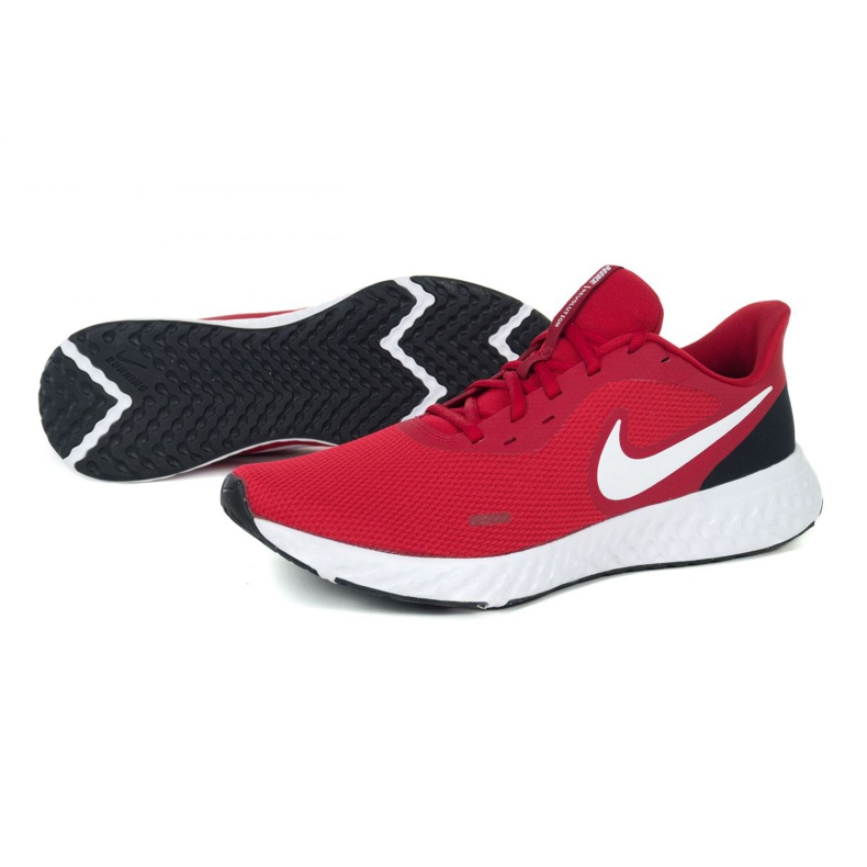 Scarpe da corsa Nike Revolution 5 M BQ3204-600 rosso 1
