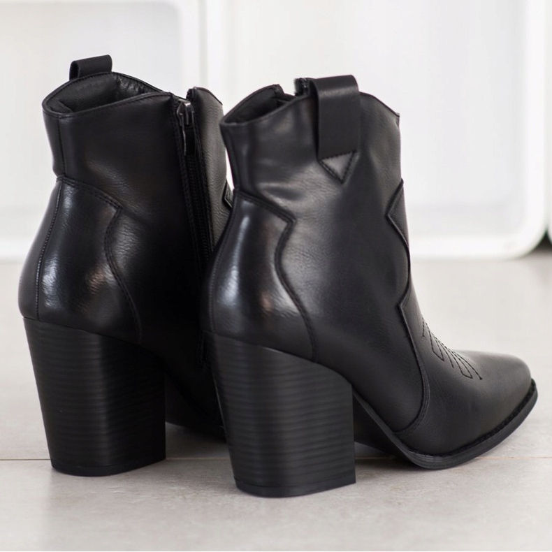 Bella Paris Cowgirl nere nero 1