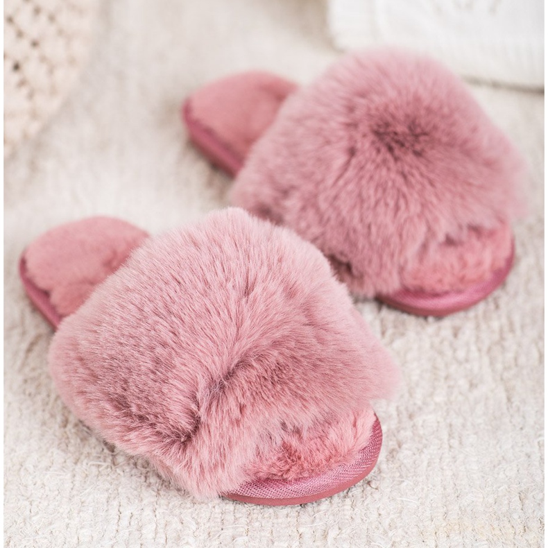 Bona Pantofole rosa alla moda 1