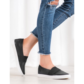 Bona Scarpe da ginnastica senza lacci nero 2