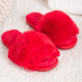 Bona Pantofole rosse alla moda rosso 2