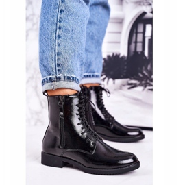PJ1 Stivaletti Classici da Donna Laccati Neri Simplicity nero 1