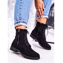 PJ1 Stivali classici in pelle scamosciata caldi da donna Black Simplicity nero 1