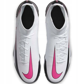 Scarpa da calcio Nike Phantom Gt Club Df Tf CW6670 160 bianca 1