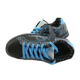Sneakers sportive McArthur 13-bk nere nero blu grigio 4