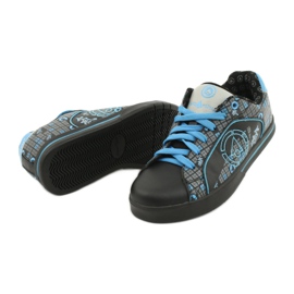Sneakers sportive McArthur 13-bk nere nero blu grigio 3