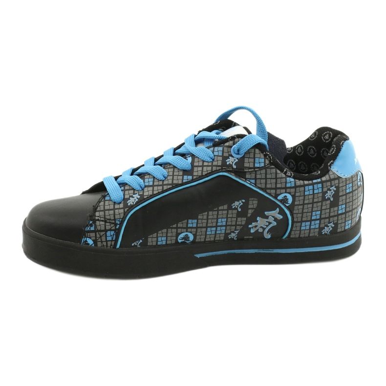 Sneakers sportive McArthur 13-bk nere nero blu grigio 1