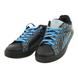 Sneakers sportive McArthur 13-bk nere nero blu grigio 2
