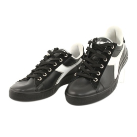 Sneakers Sportive da Uomo Diadora 155147 bianca nero 2