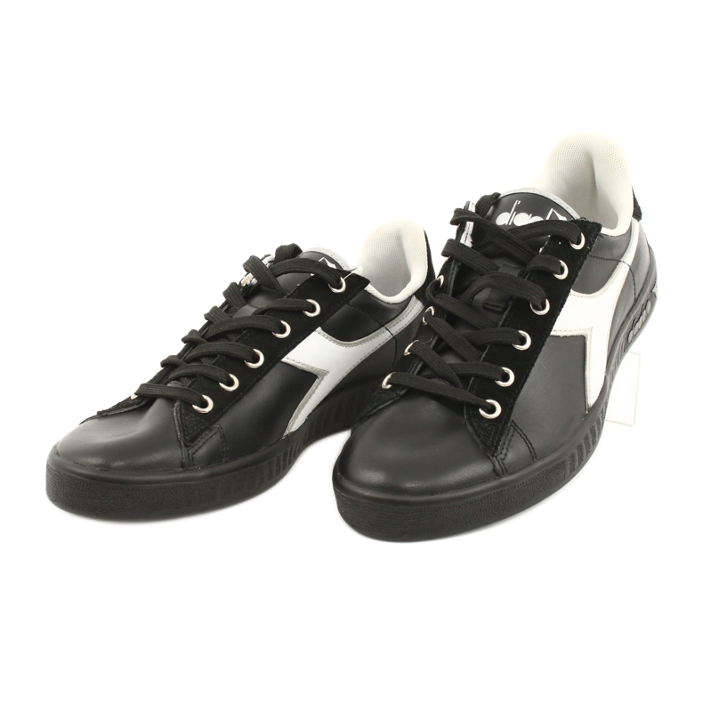 Sneakers Sportive da Uomo Diadora 155147 bianca nero 2