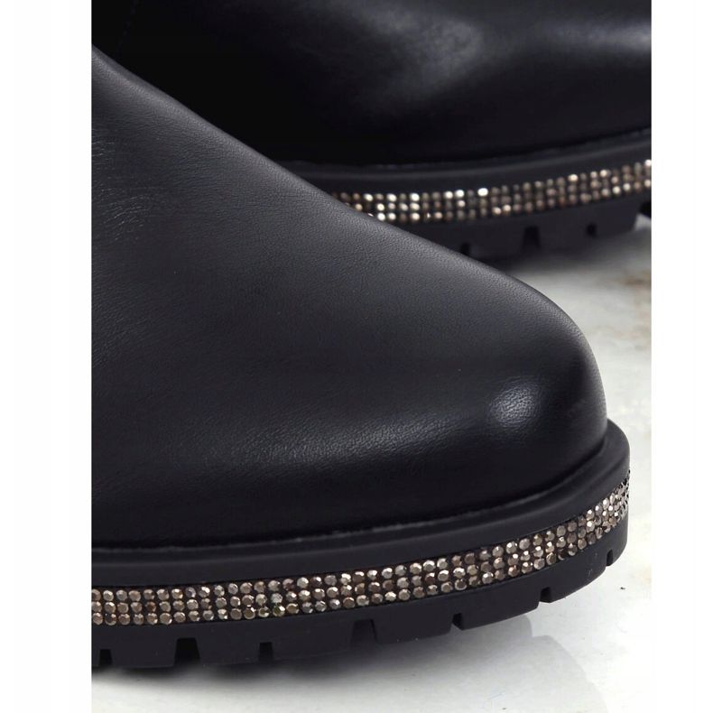 Stivali da equitazione da donna neri SG-501 Black nero 1