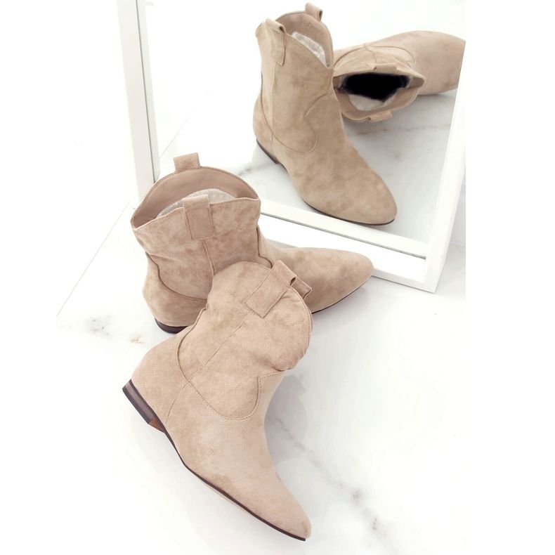 Sashki da donna in camoscio beige NC1071 Beige 1