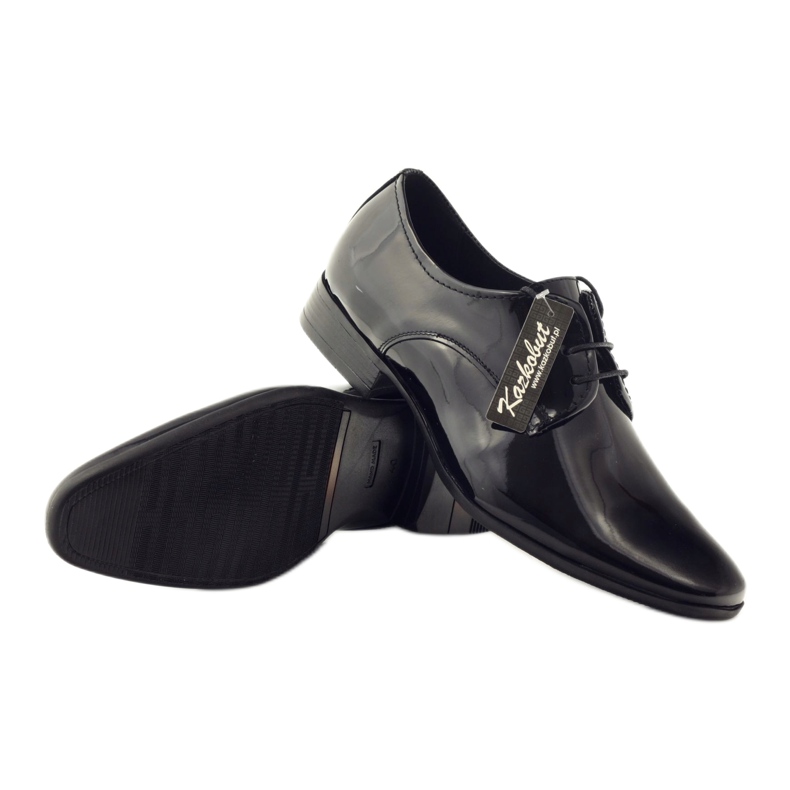 Scarpe classiche da uomo Kazkobut 2620 nere nero 3