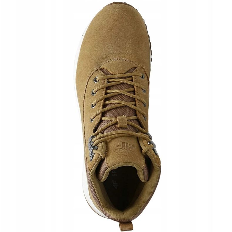 Scarpe da città uomo 4F marrone chiaro D4Z20 OBMH206 82S 1