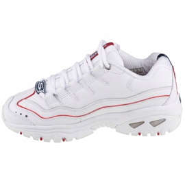 Scarpe Skechers Energy-Genuine Look W 13407-WNVR bianca nero 1