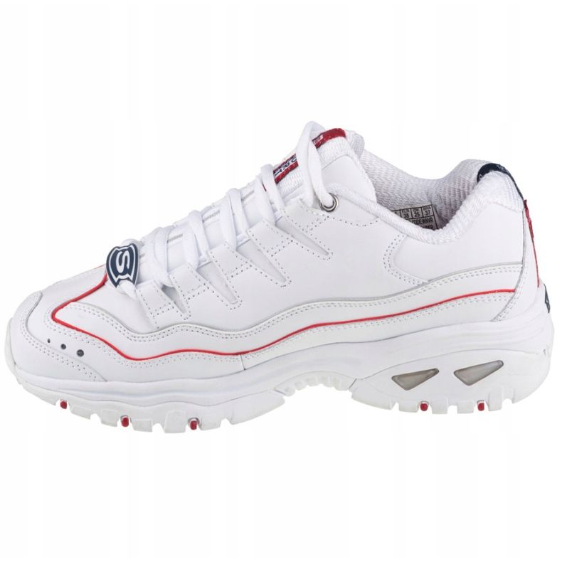 Scarpe Skechers Energy-Genuine Look W 13407-WNVR bianco nero 1