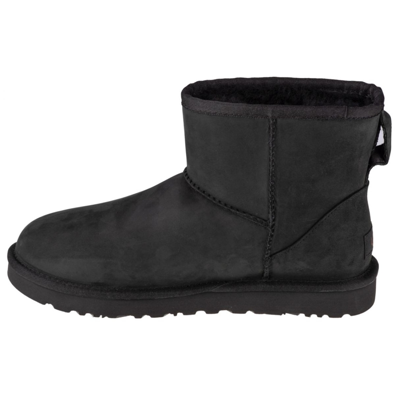 Stivali Ugg W Classic Mini Pelle W 1016558-BLK nero 1