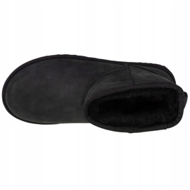 Stivali Ugg W Classic Mini Pelle W 1016558-BLK nero 2