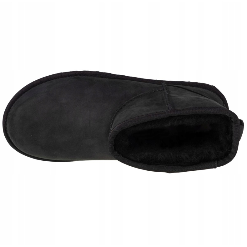 Stivali Ugg W Classic Mini Pelle W 1016558-BLK nero 2