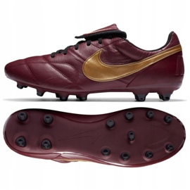 Nike The Nike Premier Ii Fg M 917803 690 scarpe da calcio rosso borgogna, oro 2