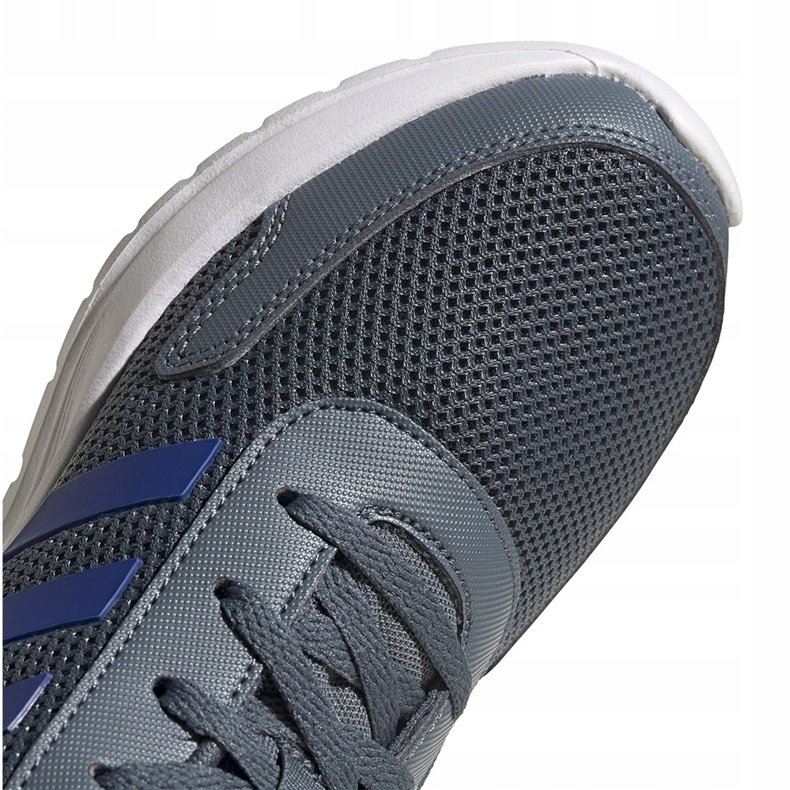 Adidas Tensaur Run K grigio FV9444 scarpe da bambino blu verde 3