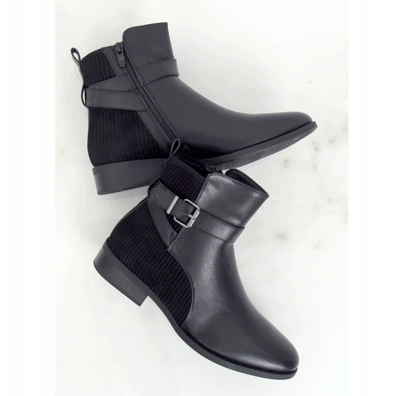 Stivali da donna neri 1058 Black nero 1