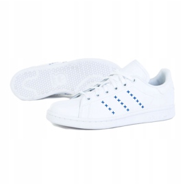 Scarpe Adidas Stan Smith Jr EG6496 bianca nero 1