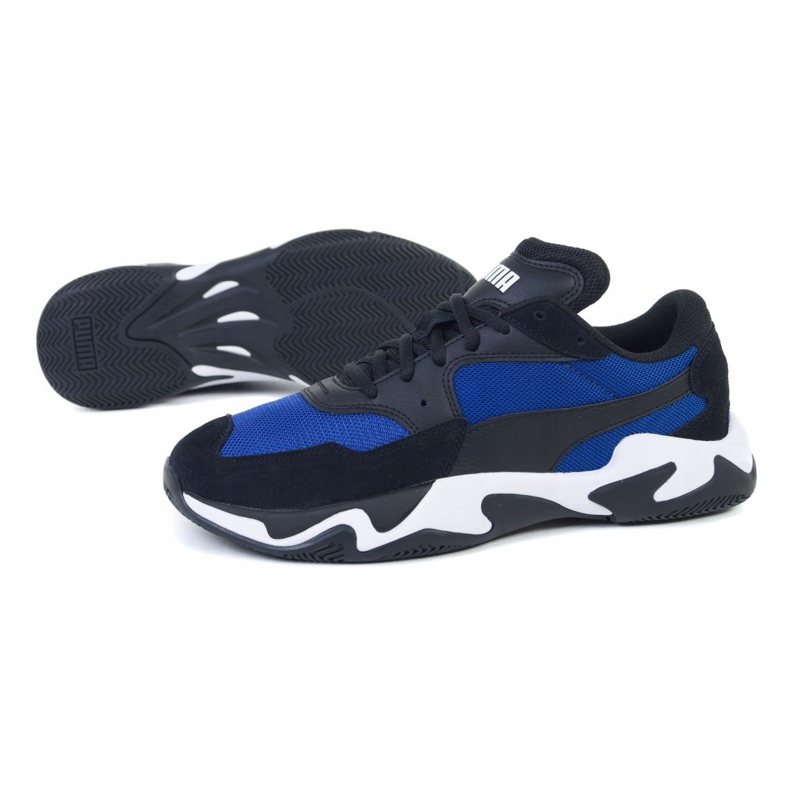 Puma Storm Adrenaline M 36979702 bianca nero blu 1