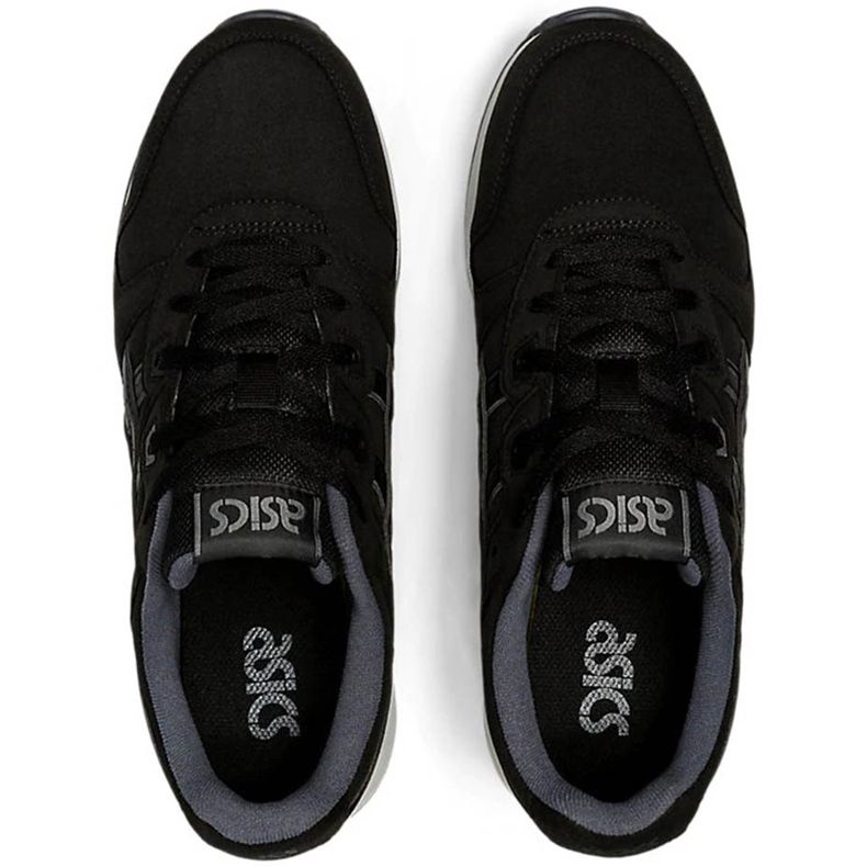 Asics Lyte Classic nere e grigie 1191A321 002 scarpe da uomo nero grigio 1