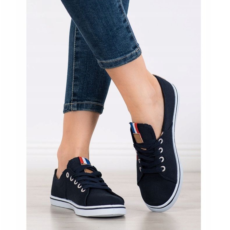 SHELOVET Scarpe da ginnastica blu navy 1