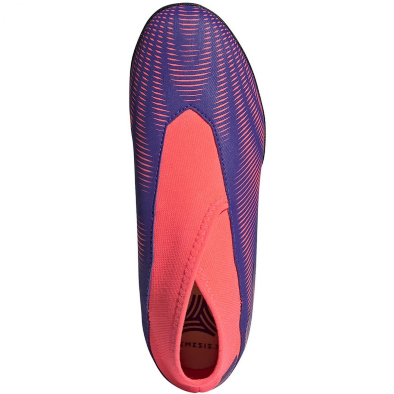 Scarpe da calcio Adidas Nemeziz.3 Ll Tf Jr EH0584 arancione, viola, rosa viola 1