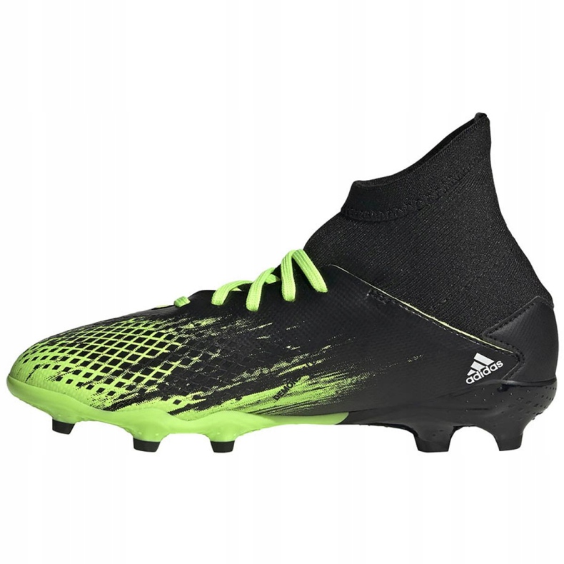 Scarpe da calcio Adidas Predator 20.3 Fg Jr EH3024 arancione, nero, verde nero 2