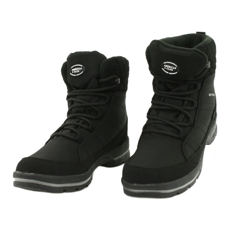 Doposci softshell con membrana American Club SN02/20 nero 2