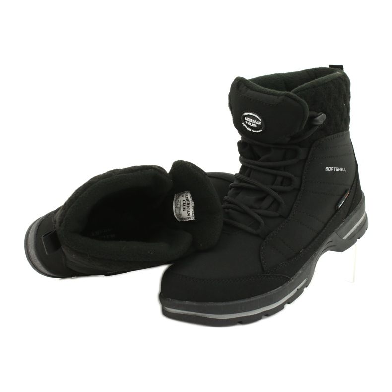 Doposci softshell con membrana American Club SN02/20 nero 4