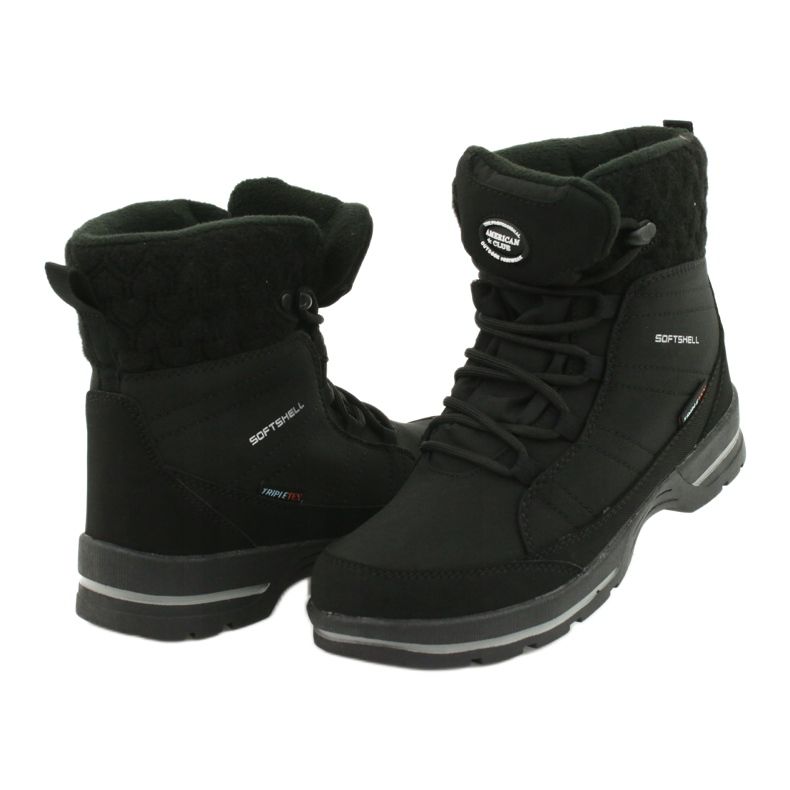 Doposci softshell con membrana American Club SN02/20 nero 3