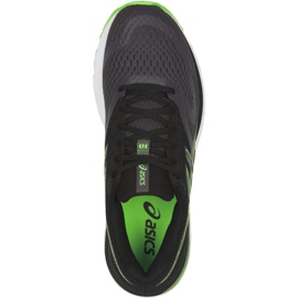 Asics Gel Pulse 10 1011A007-021 scarpe da corsa da uomo nero verde 1