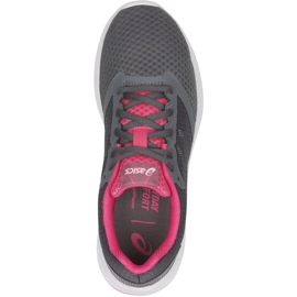 Asics Patriot 10 1012A117 022 scarpe da corsa rosa grigio 1