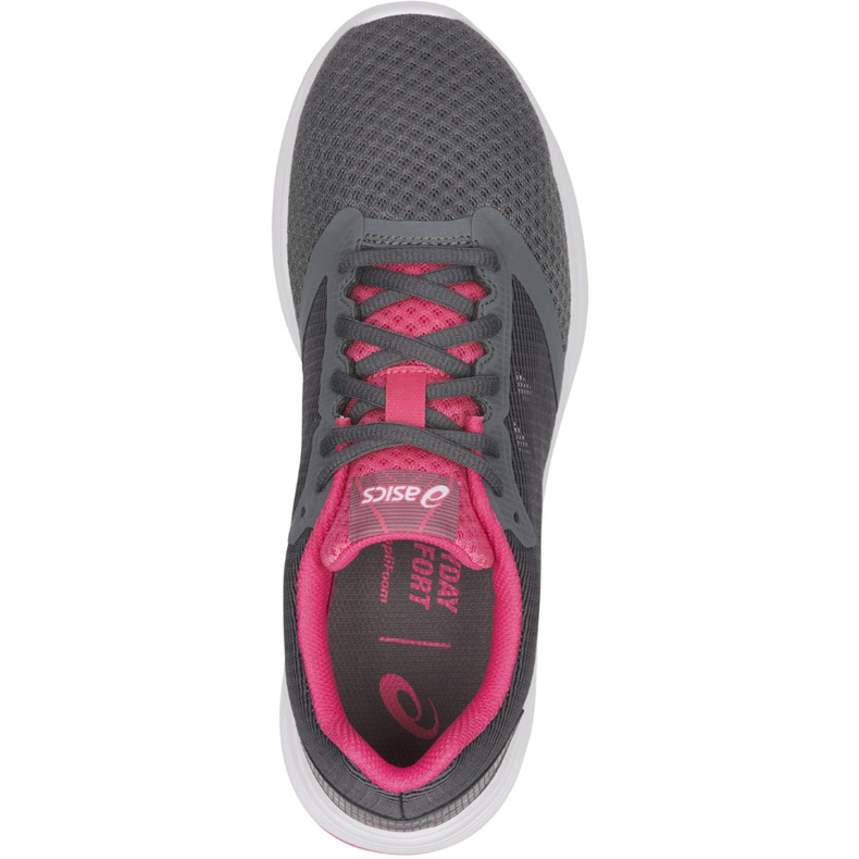 Asics Patriot 10 1012A117 022 scarpe da corsa rosa grigio 1