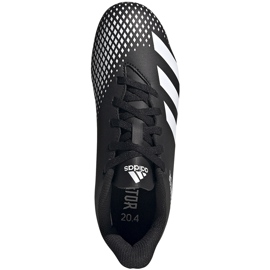 Scarpe da calcio Adidas Predator 20.4 FxG Junior FW9221 nero nero 1