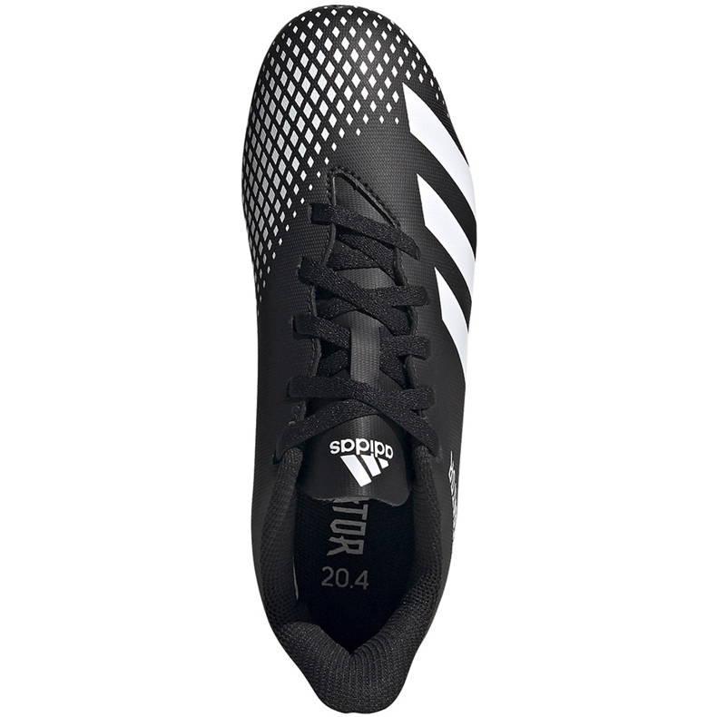 Scarpe da calcio Adidas Predator 20.4 FxG Junior FW9221 nero nero 1